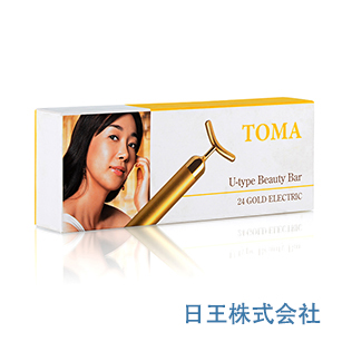 TOMA U型美容棒 美顔器 ゲルマニウム加工【日本全国 送料無料】 日王