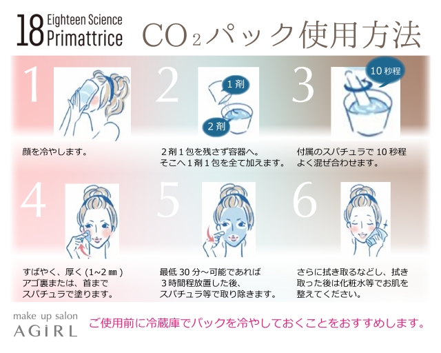 プリマトリーチェ 1817 CO2 ジェルパック 10回分