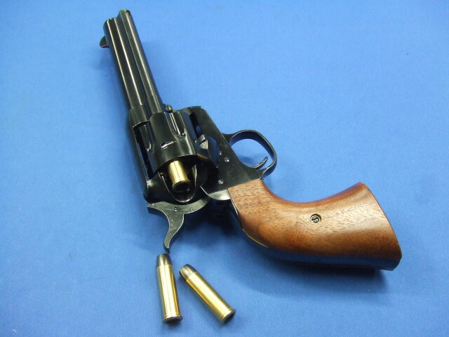 コルト SAA.45 シビリアン Wディープブラック ABS 木製グリップ仕様 X