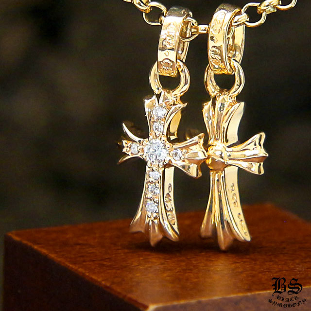 クロムハーツCHクロスベビーファットチャーム22K＆CHクロスベビー