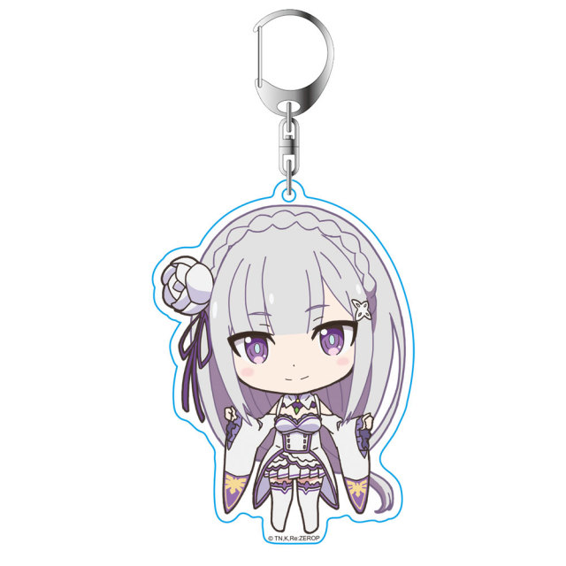 Re:ゼロから始める異世界生活 ぷちこれ！アクリルキーホルダー エミリアA