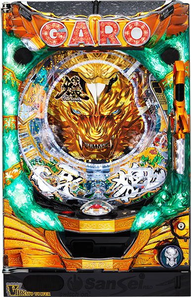 サンセイ CR牙狼魔戒ノ花XX 中古パチンコ実機 [枠名：金狼] [4ch