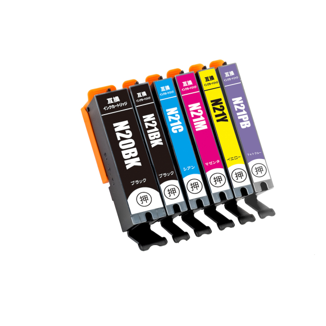 Canon(キヤノン)互換インクカートリッジ XKI-N21+N20/6MP 6色マルチ