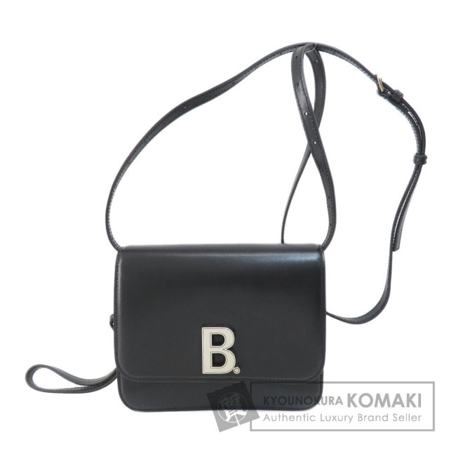 BALENCIAGA バレンシアガ 592898 Bロゴ ショルダーバッグ カーフ