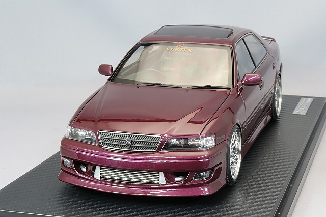 イグニッションモデル 1/18 VERTEX JZX100 チェイサー パープル