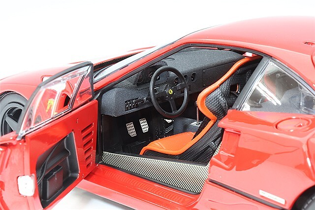 京商 1/18 フェラーリ F40 ライトウェイト LMウイング レッド