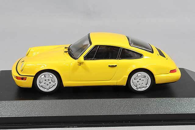 マキシチャンプス 1/43 ポルシェ 911 カレラ 1992 イエロー