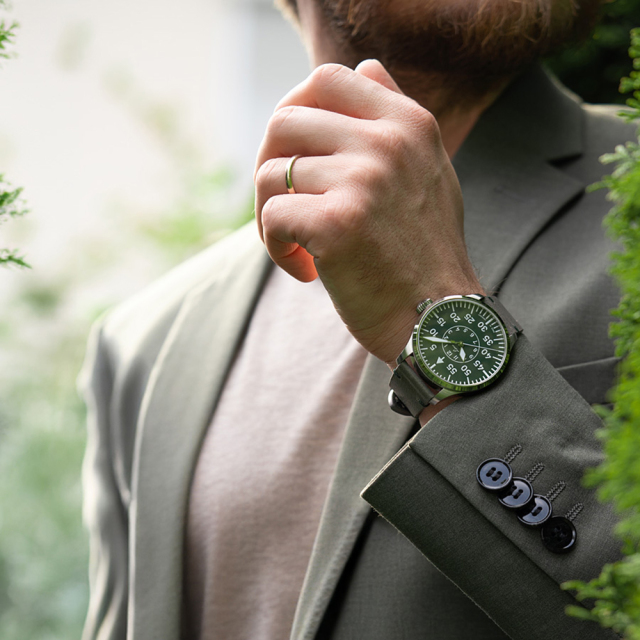 Laco 862179 PILOT Aachen42 Grun パイロット アーヘン42 グリュン