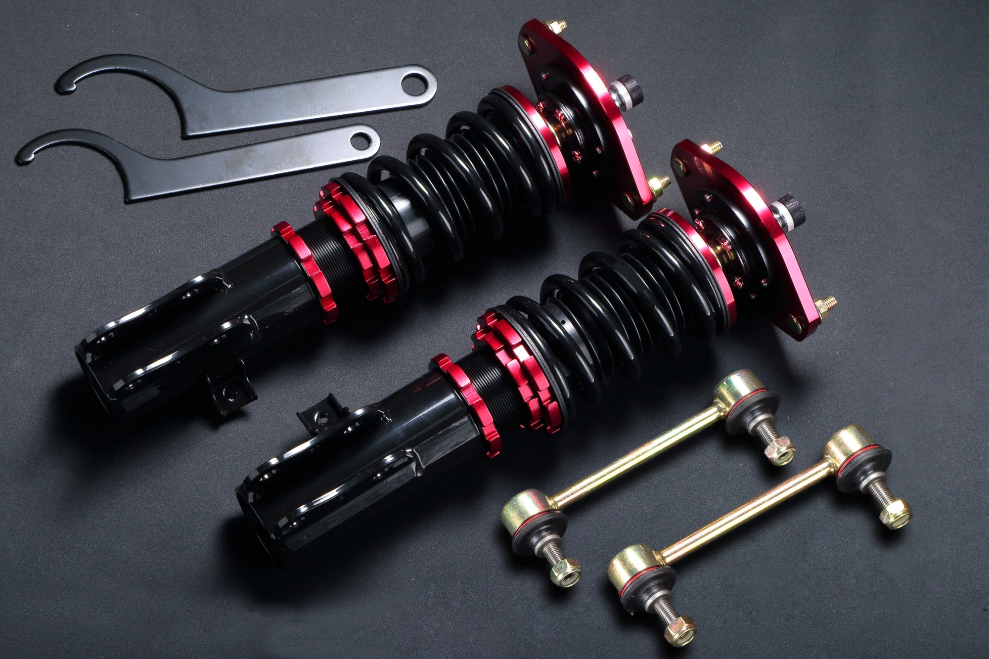 スズキ】【ワゴンR】MH23S SUPER ULTRA MAX車高調（フロントのみ） LEON