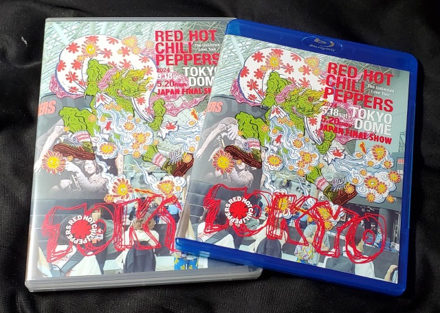 コレクターズCD DVD Blu-ray レッド・ホット・チリ・ペッパーズ2024年