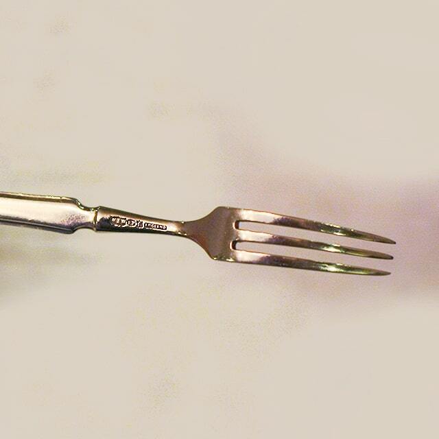 中古】Mappin&Webb(マッピン&ウェッブ) デザートナイフ＆フォーク6点