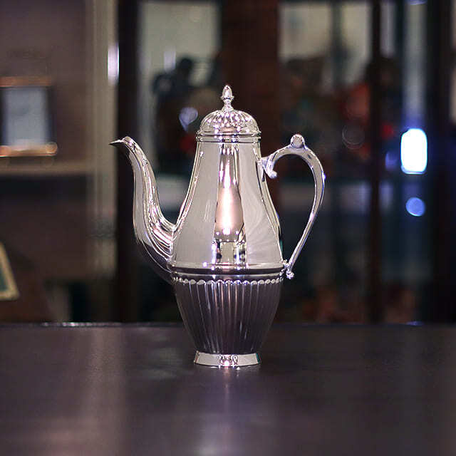 中古】Christofle(クリストフル) 家庭用4点ティーセット ch-125