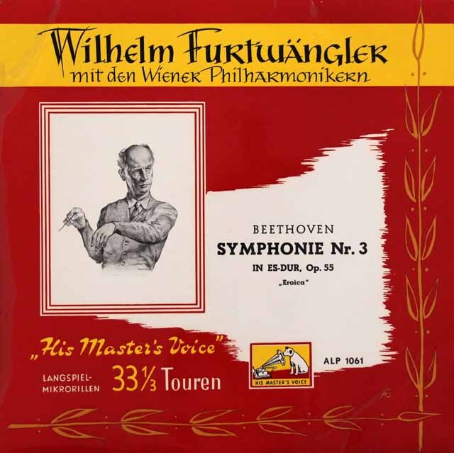 LP レコード フルトヴェングラーのベートーヴェン/交響曲第3番「英雄