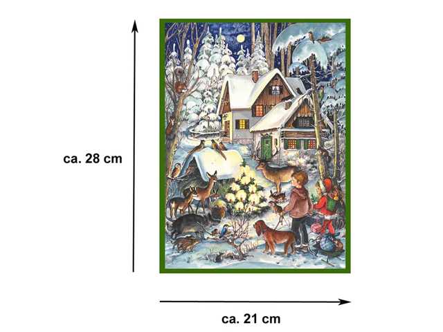 1803】アドヴェントカレンダー/No805/A4サイズ/リヒャルトセルマー