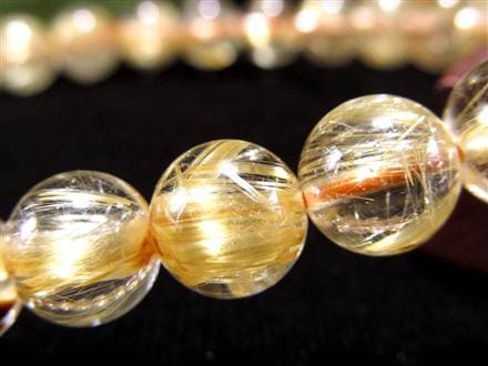 ☆圧巻の輝き☆女神の黄金髪！ゴールドルチルヴィーナスヘア☆恋の運気