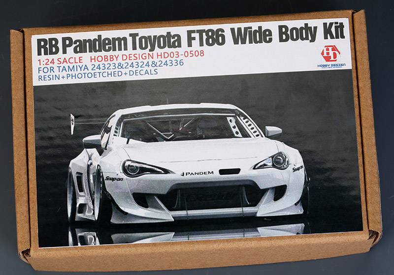 Hobby Design HD03_0508 1/24 Rocket Bunny FT86 V3 ワイドボディ