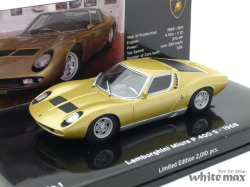ミニチャンプス 1/43 ランボルギーニ ミウラ P400S 1968 (ゴールド)