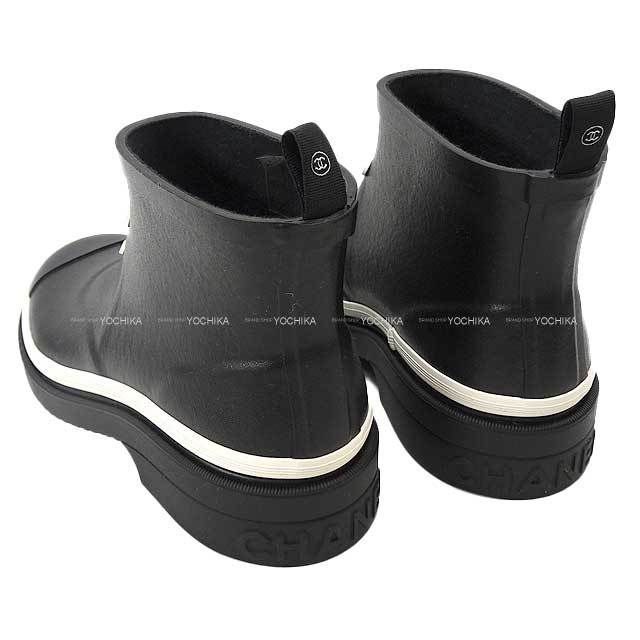 2023秋冬新作 CHANEL シャネル ブーツ レディース ショート レイン