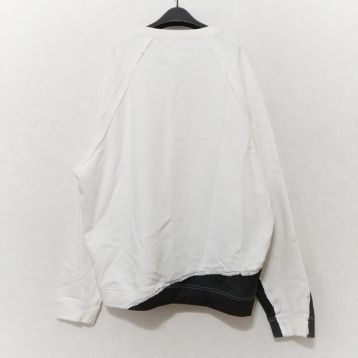 メゾンマルジェラ/トレーナー/アイボリー×黒/サイズ：46の買取実績