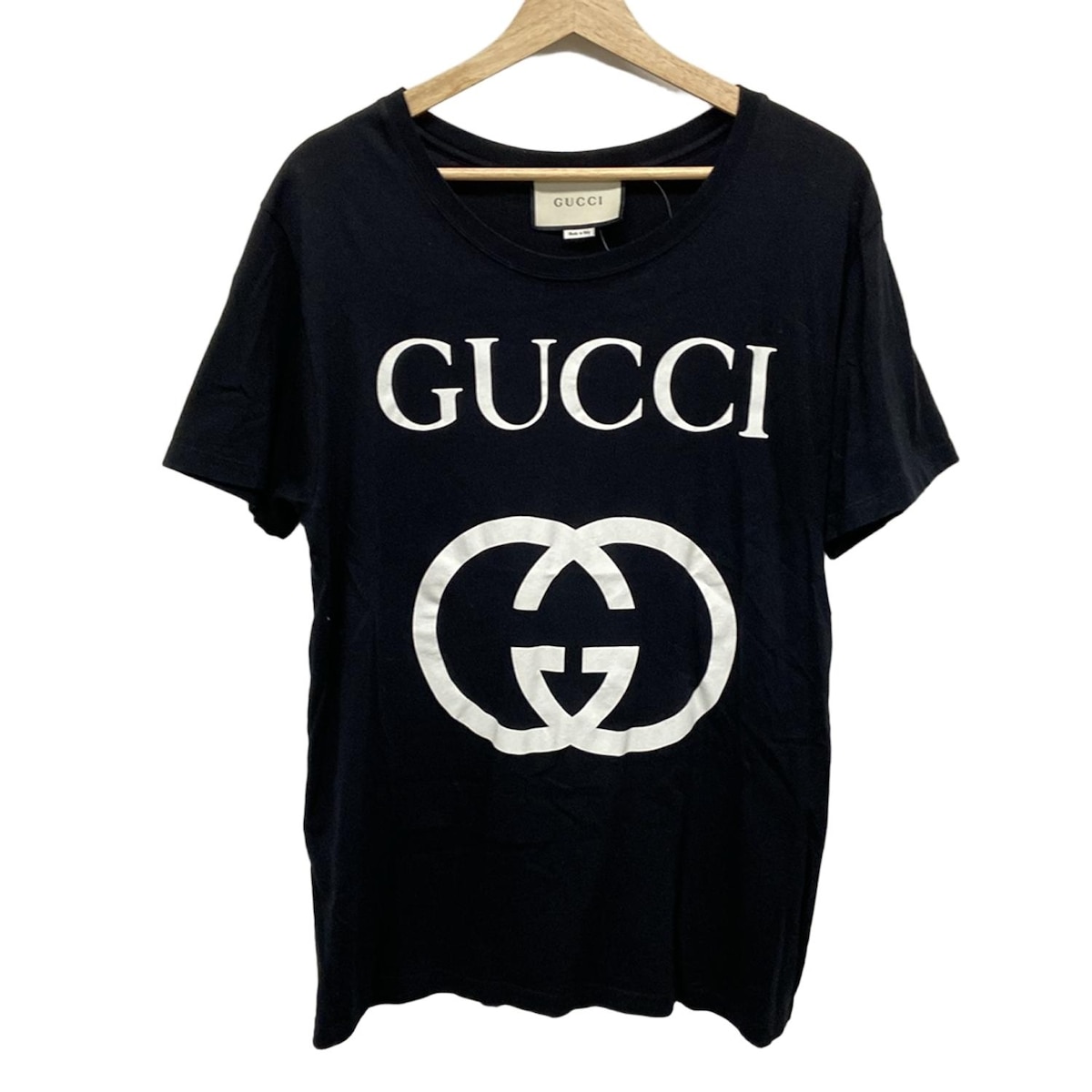 グッチ/Tシャツ/黒×白/サイズ：Sの買取実績【ブランディア】