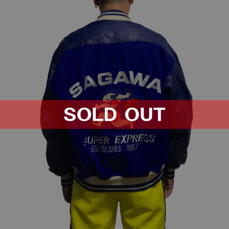 USED】90'S SAGAWA STADIUM JACKET | KONBINI