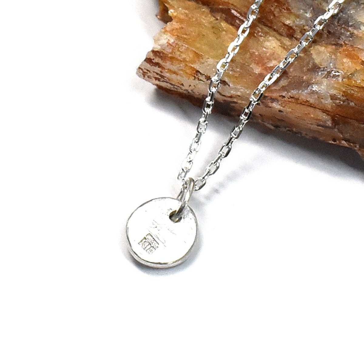 K18 三日月 シルバー ペンダントトップ 一点物 No-01 | シルバー