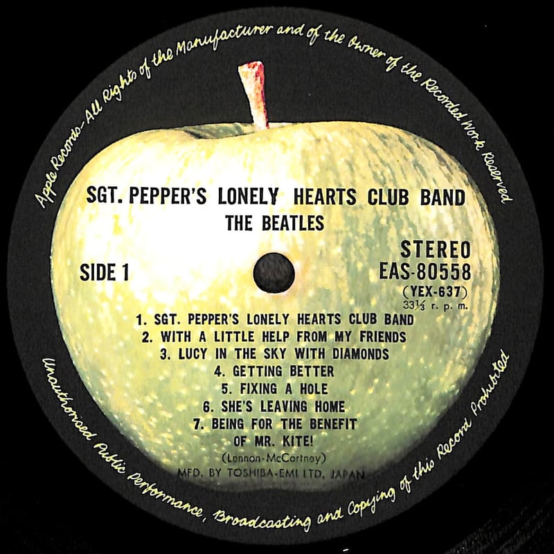 ザ・ビートルズ / サージェント・ペパーズ ロンリー・ハーツ・クラブ