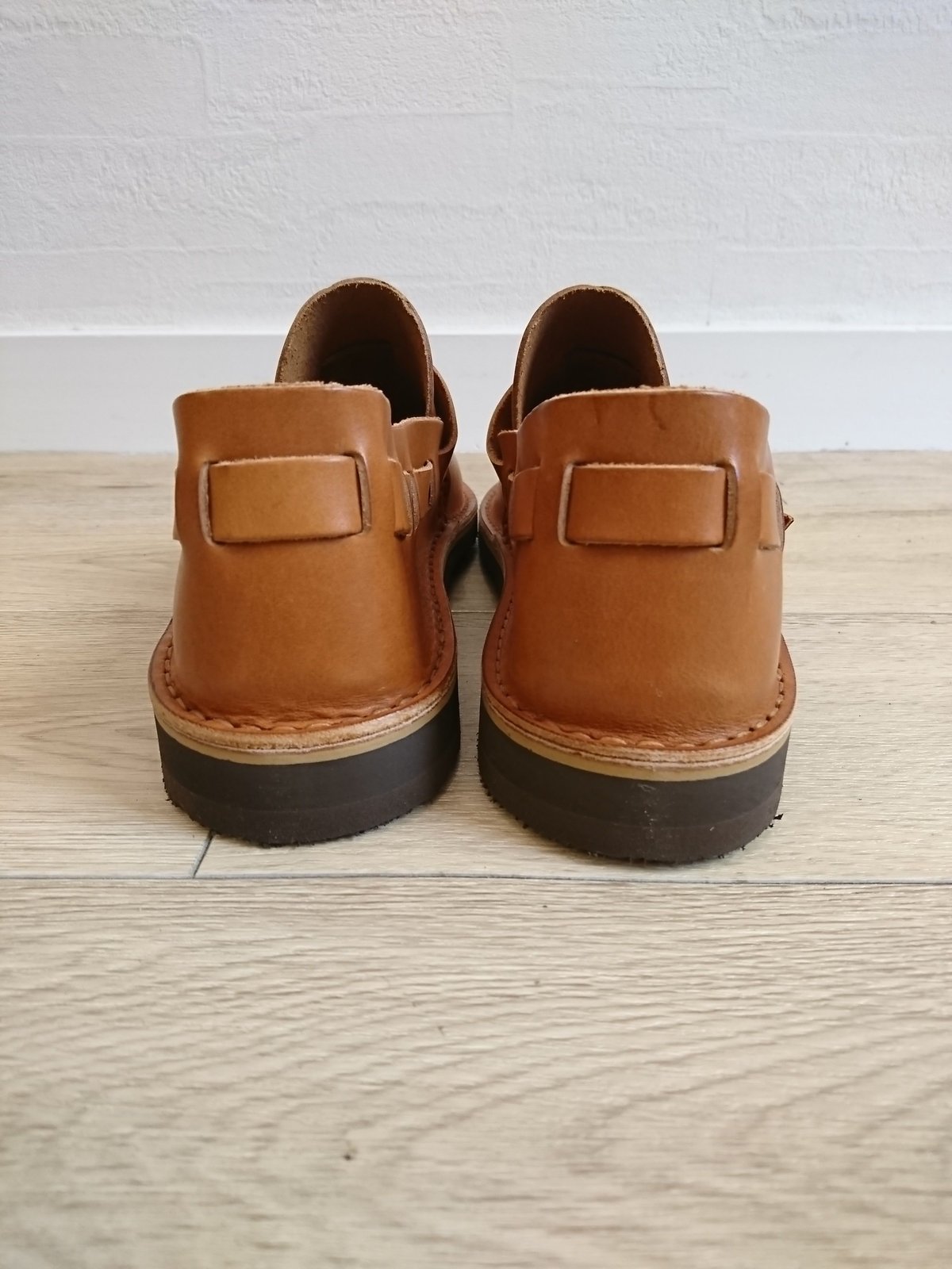 Fracap/フラカップ】バケッタレザーシューズ ブラウン | GROWER