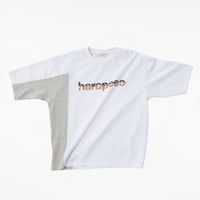 Neko Tee （Akubi）-ミックスグレー | harapeco Store