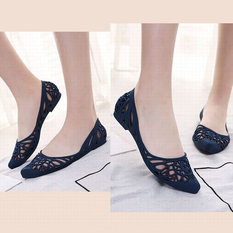 レディース ラバーシューズ レインシューズ パンプス ラバーサンダル