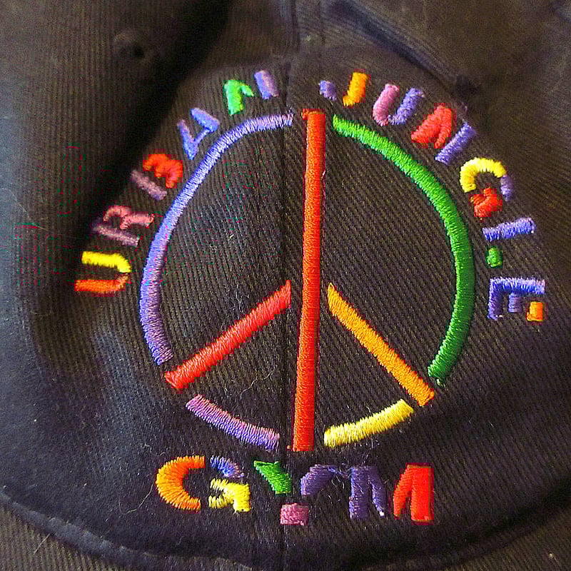 ビンテージ90's○NIKE URBAN JUNGLE GYM6パネルスナップバックキャップ