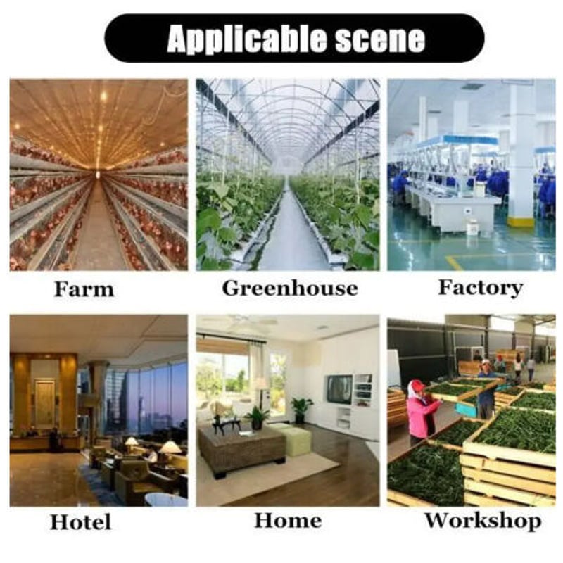 ハイパワー 家庭用 サーモスタット 産業ヒーター 温風送風 ファン