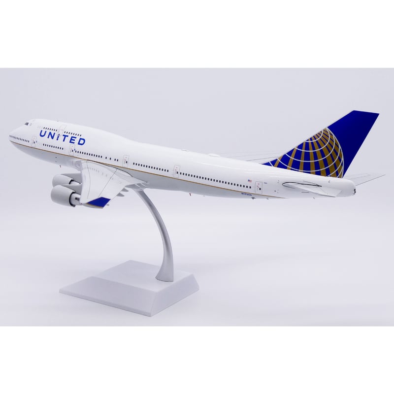 お取り寄せ商品】1/200 747-400 ユナイテッド航空 N