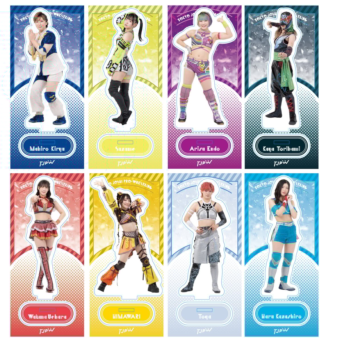 再受注販売】TJPW アクリルスタンド'26 | 東京女子プロレス ONLINE STORE