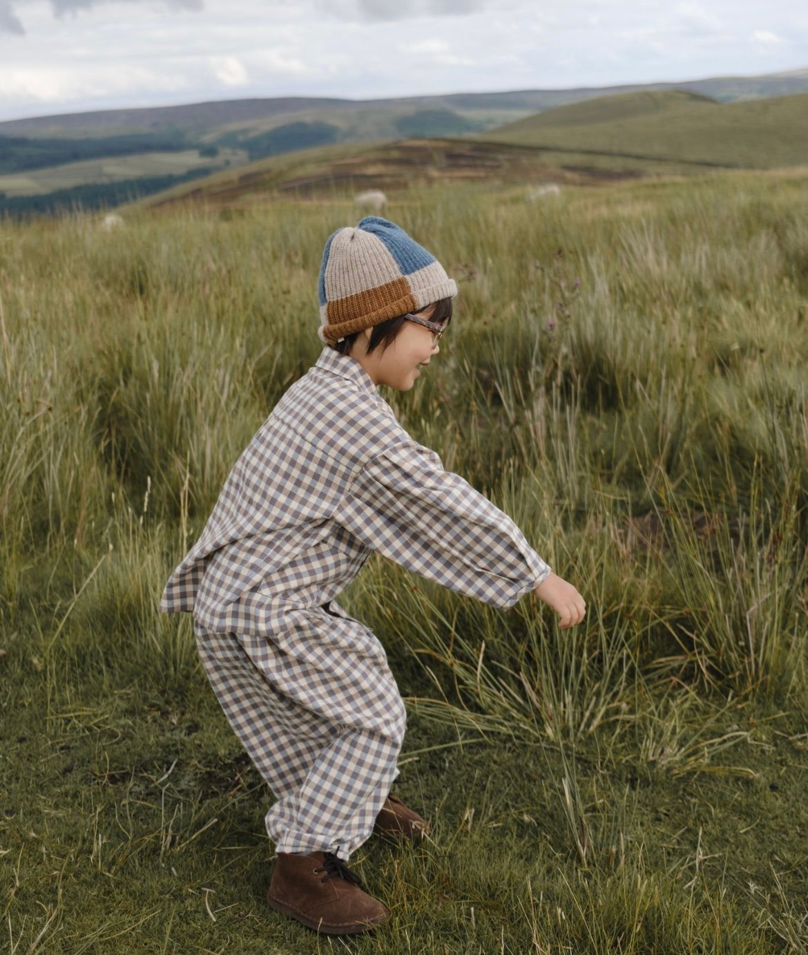 organic zoo - Shoreline Gingham Lodge Pants | U