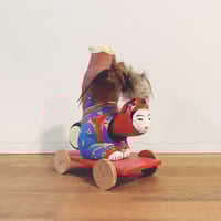 奈良一刀彫・大矢由造『雛』 | 象々の郷土玩具