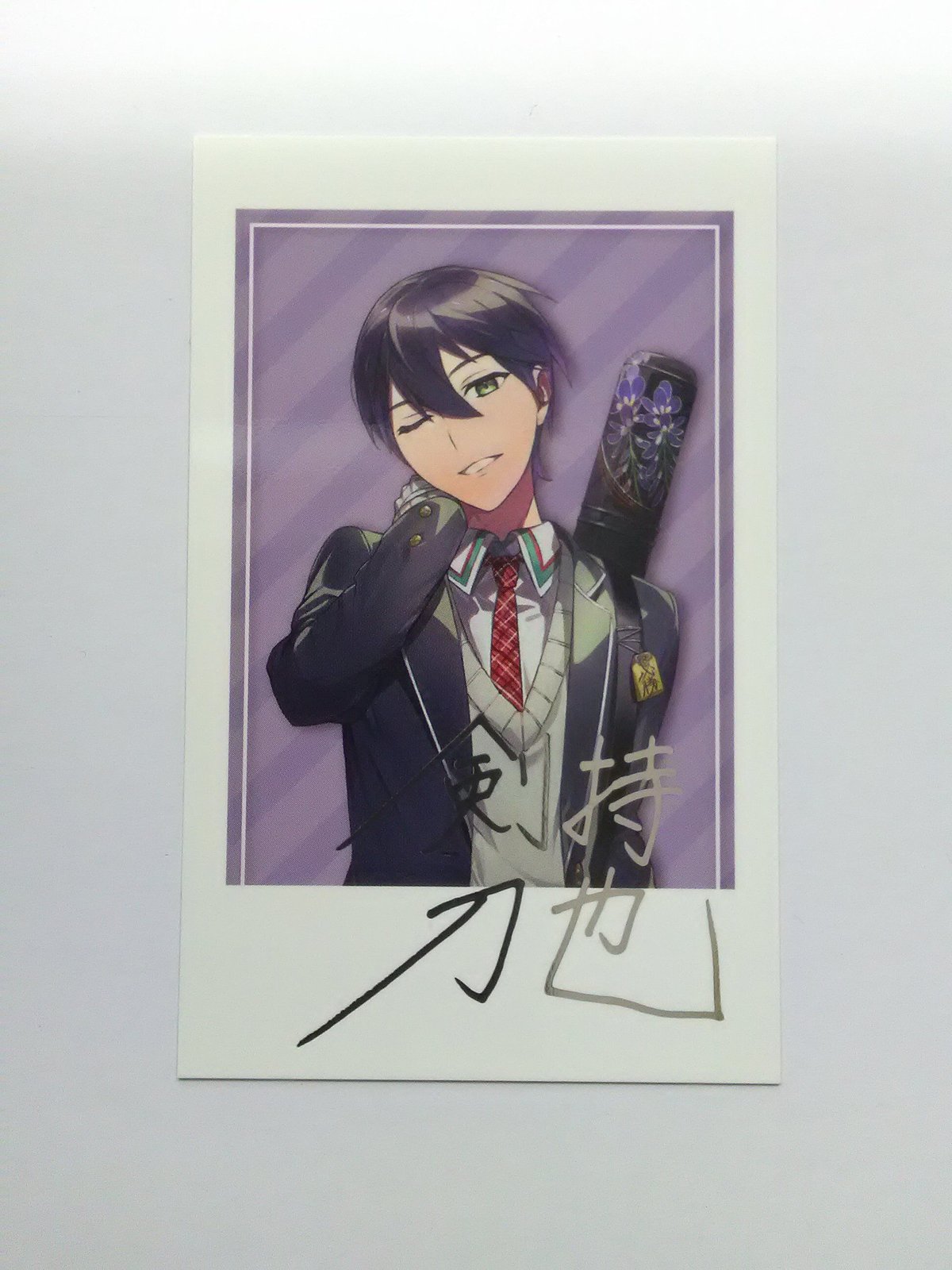 にじさんじ 剣持刀也 にじさんじ×TUTAYAコラボ チェキ風カード：2枚