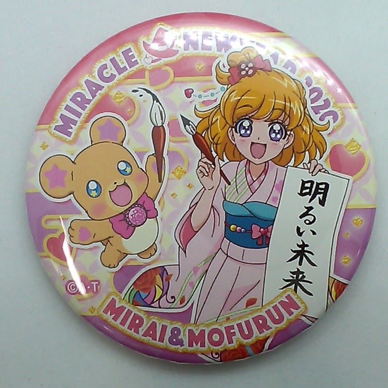 プリキュアオールスターズ 朝日奈みらい＆モフルン トゥィンクル缶