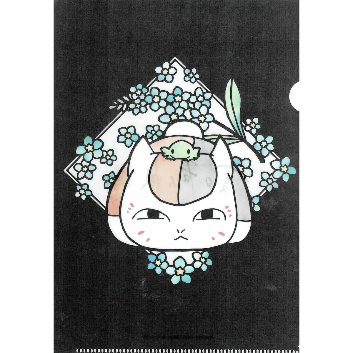 夏目友人帳イラストカードクリアファイル伽羅切絵5つセット