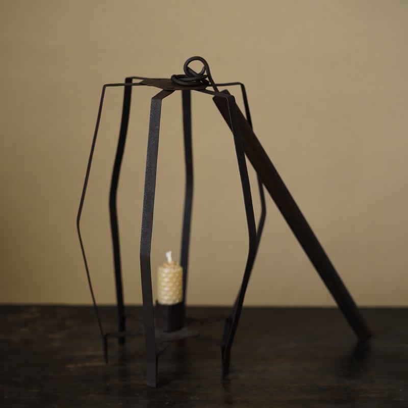 李朝鉄製六面灯火器 / 朝鮮時代後期 | tsuchika