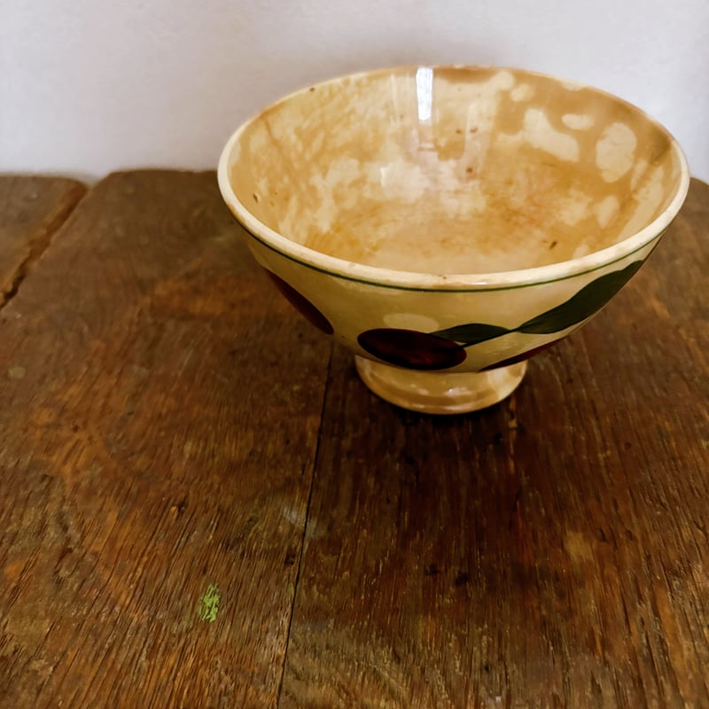 フランスアンティーク カフェオレボウル さくらんぼ | minon antiques