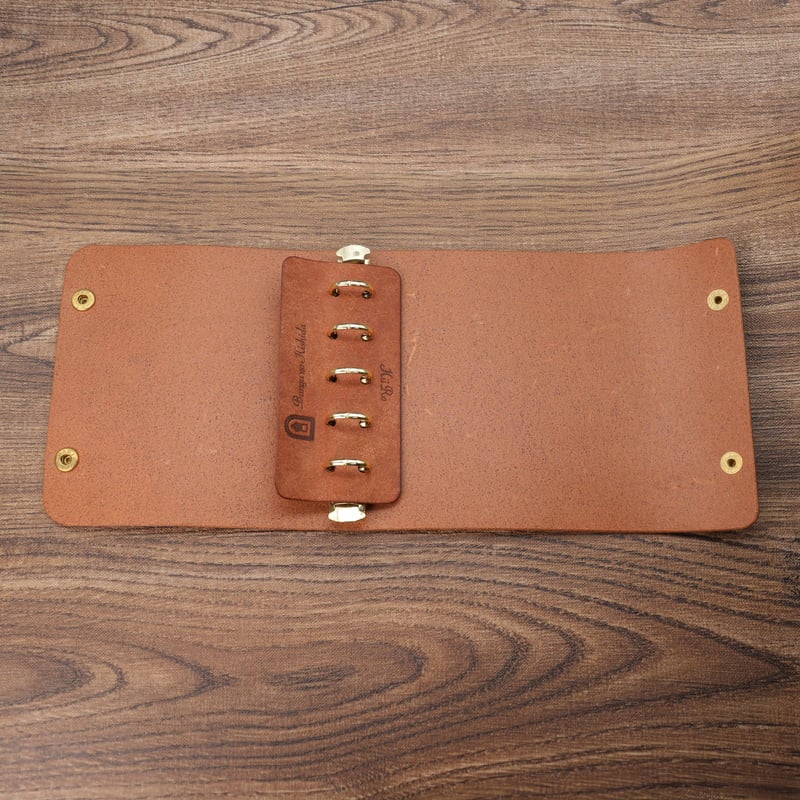 文具のキシダオリジナル M5スクエア自由手帳 C44ナチュラル