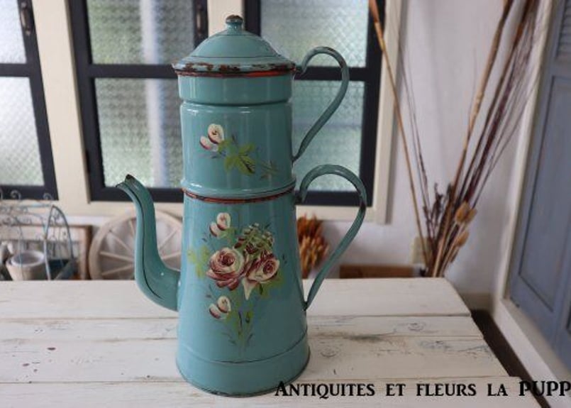 フランスから到着♪ETOILE（エトワール）社アンティーク・ホーロー