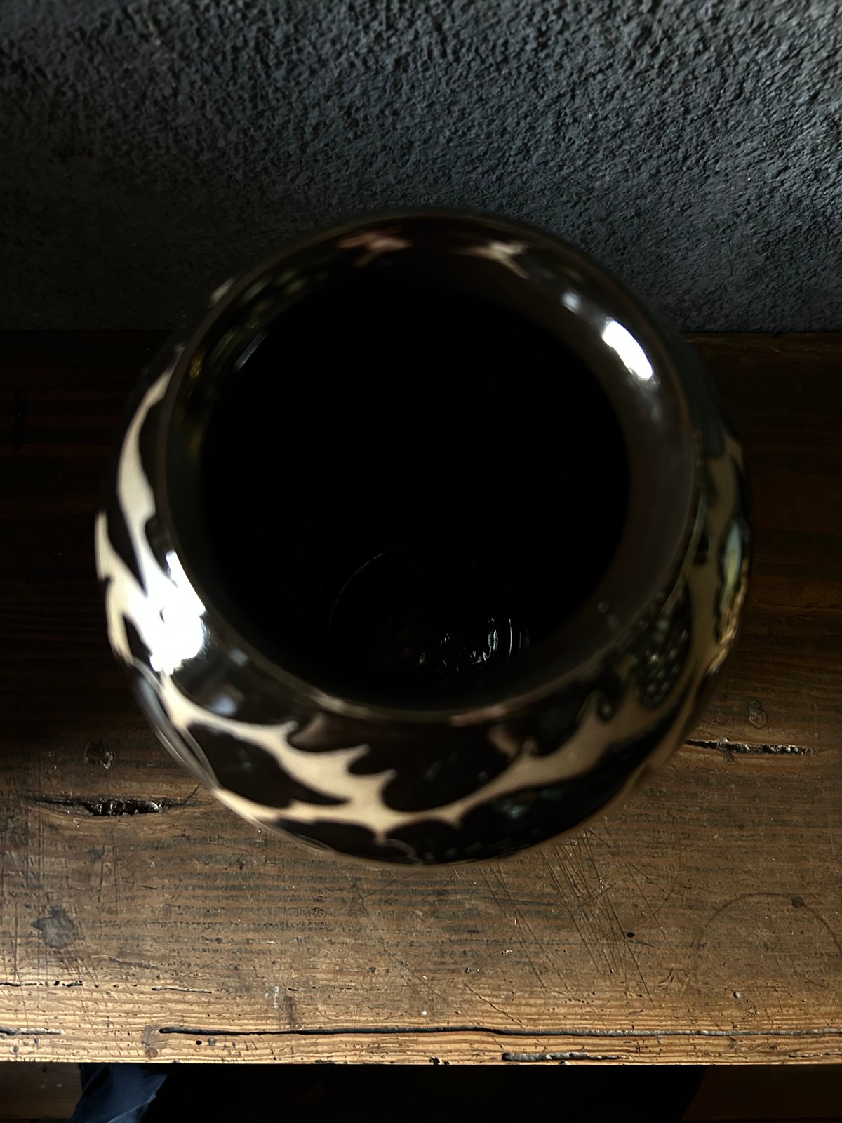 砥部焼の花器/竹山窯/飾り壺/花瓶/インテリア | 骨董・アンティークの