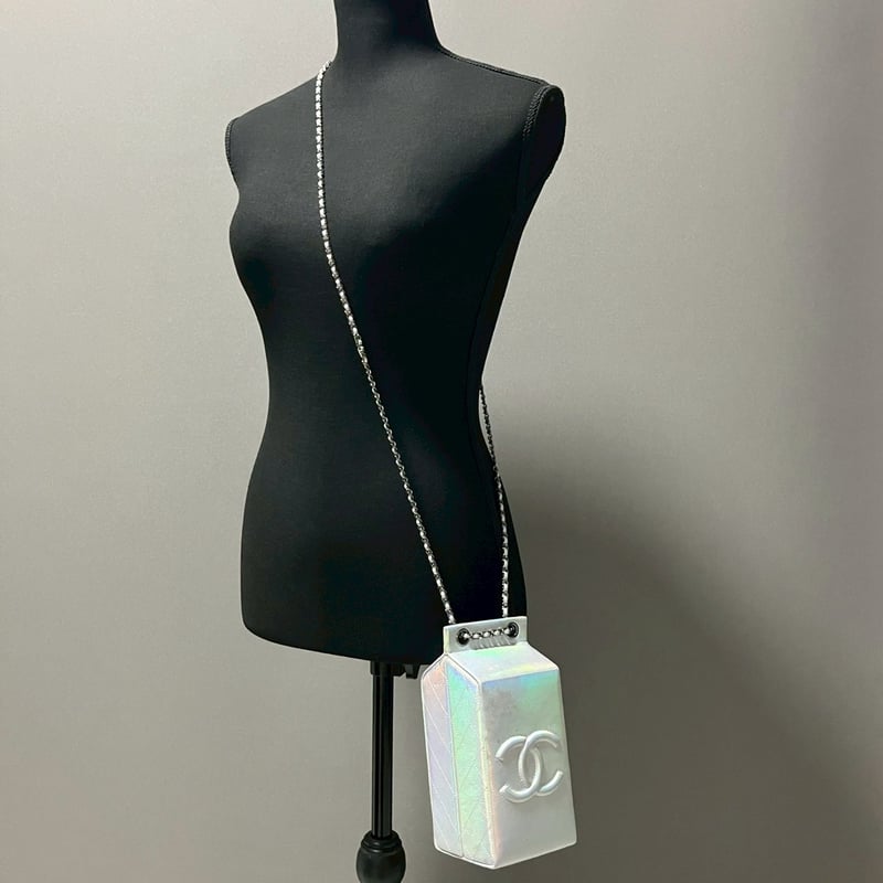 CHANEL (シャネル) LAIT DE COCO ミルクボックス ショルダーバッグ | C