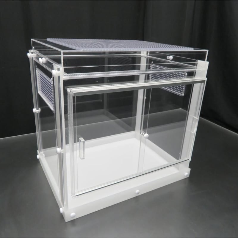 慈乃 【OKACAGE】爬虫類ケージ 600×300×300 防水 慈乃 【OKACAGE