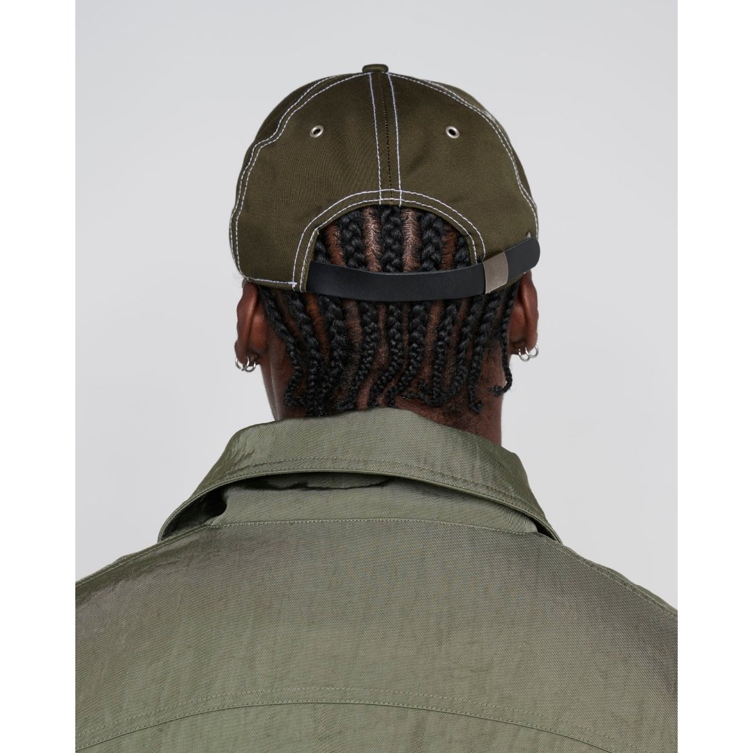 BRAIN DEAD / WIRE BRIM 6 PANEL HAT / FOREST GRE