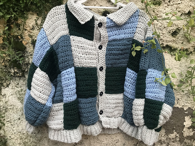 Ravelry: Patchwork Cardigan pattern by Amanda Raddatz