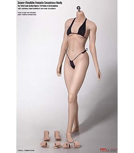 Amazon.co.jp: TBLeague 1/6スケール 超柔軟性シームレス女性素体
