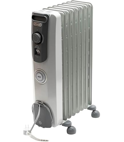 Amazon | DeLonghi オイルラジエターヒーター F字型フィン9枚 【3～8畳